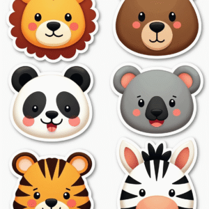 Animals & Wildlife - Sticker Sheet v26